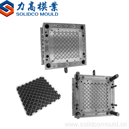 Custom plastic rubber puzzle interlocking floor tiles mould